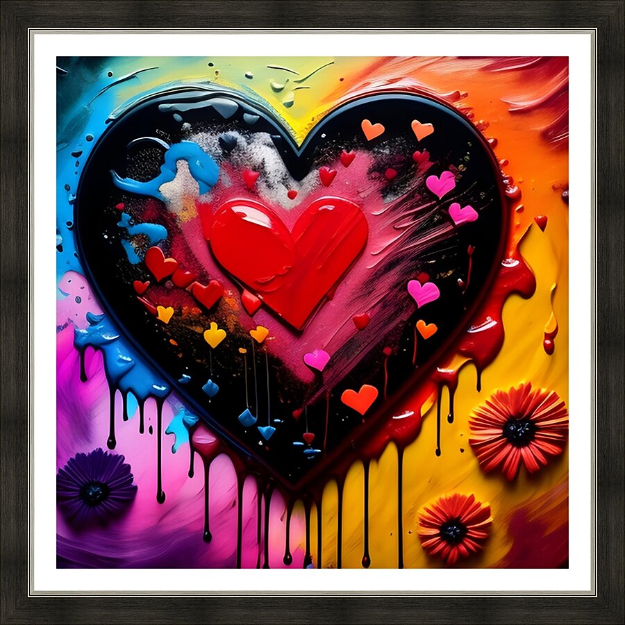 Abstract Emotion 68 Picture Frame print