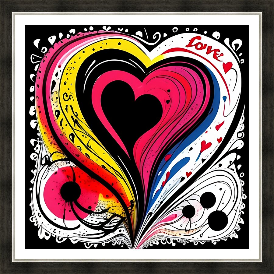 Abstract Emotion 78 Picture Frame print