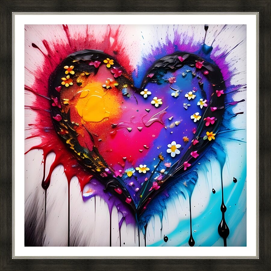 Abstract Emotion 77 Picture Frame print