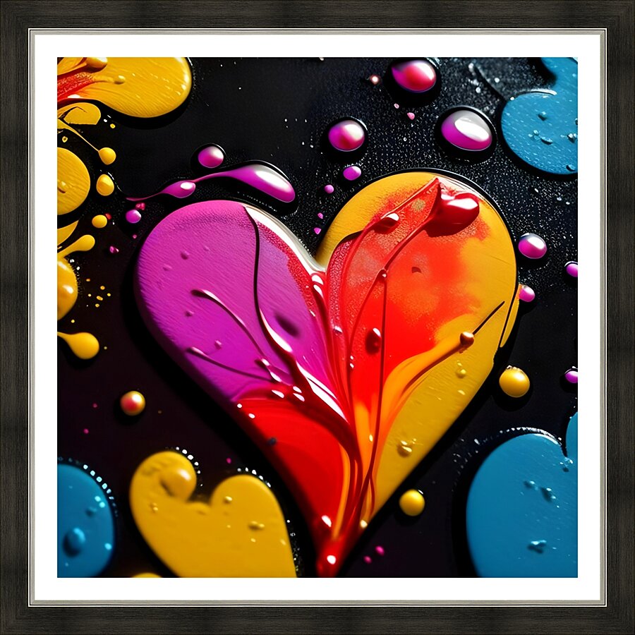 Abstract Emotion 74 Picture Frame print