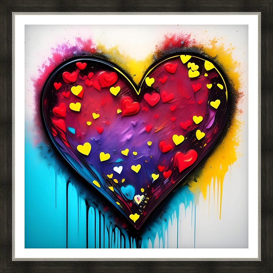Abstract Emotion 75 Picture Frame print