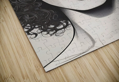 Curly Hair Character Design 6 Esmonbijouart puzzle