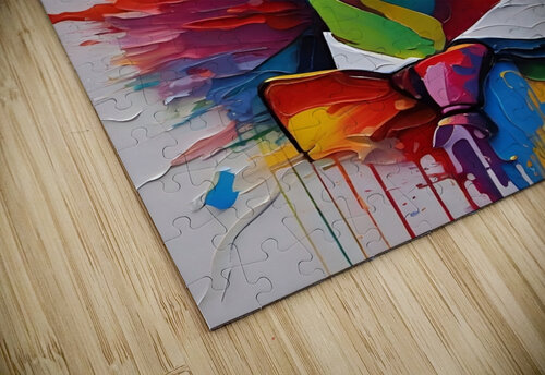 Colorful Abstract Portrait 68 Esmonbijouart puzzle