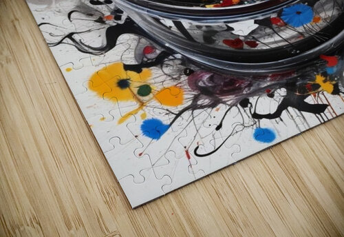 Colorful splash art 42 Esmonbijouart puzzle