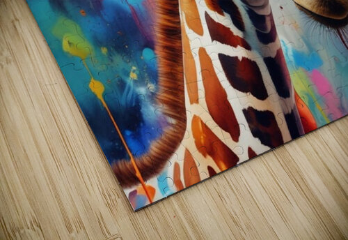 Artistic Giraffe 3 Esmonbijouart puzzle