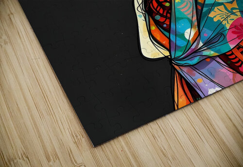The veiled silhouette 32 Esmonbijouart puzzle