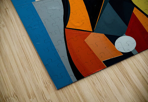 Vibrant Dog Artwork 9 Esmonbijouart puzzle