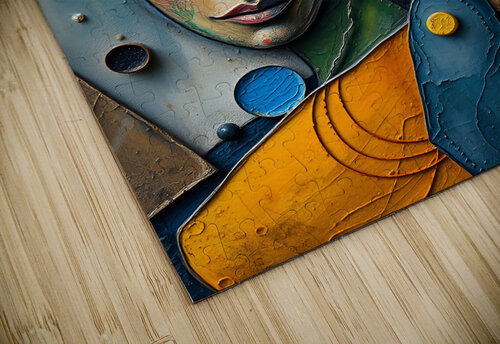 Abstract art 34 Esmonbijouart puzzle