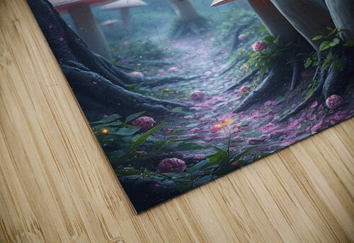 Fantasy mushrooms 11 Esmonbijouart puzzle