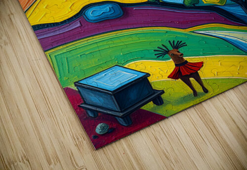 Abstract Landscape 5 Esmonbijouart puzzle