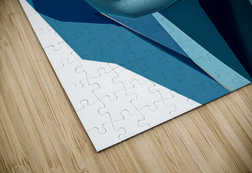 Silhouette in Blue 6 Esmonbijouart puzzle