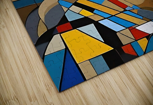 Geometric Woman Esmonbijouart puzzle