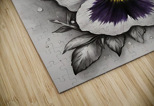 Pansies flowers  Esmonbijouart puzzle