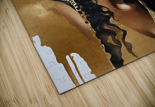 Gold and black 21 Esmonbijouart puzzle