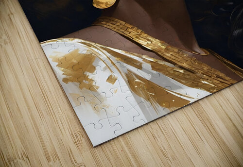 Gold and black 14 Esmonbijouart puzzle