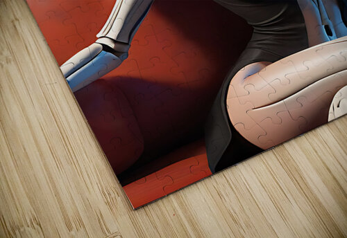 Skeletal Serenade A Hauntingly Elegant Portrait Esmonbijouart puzzle