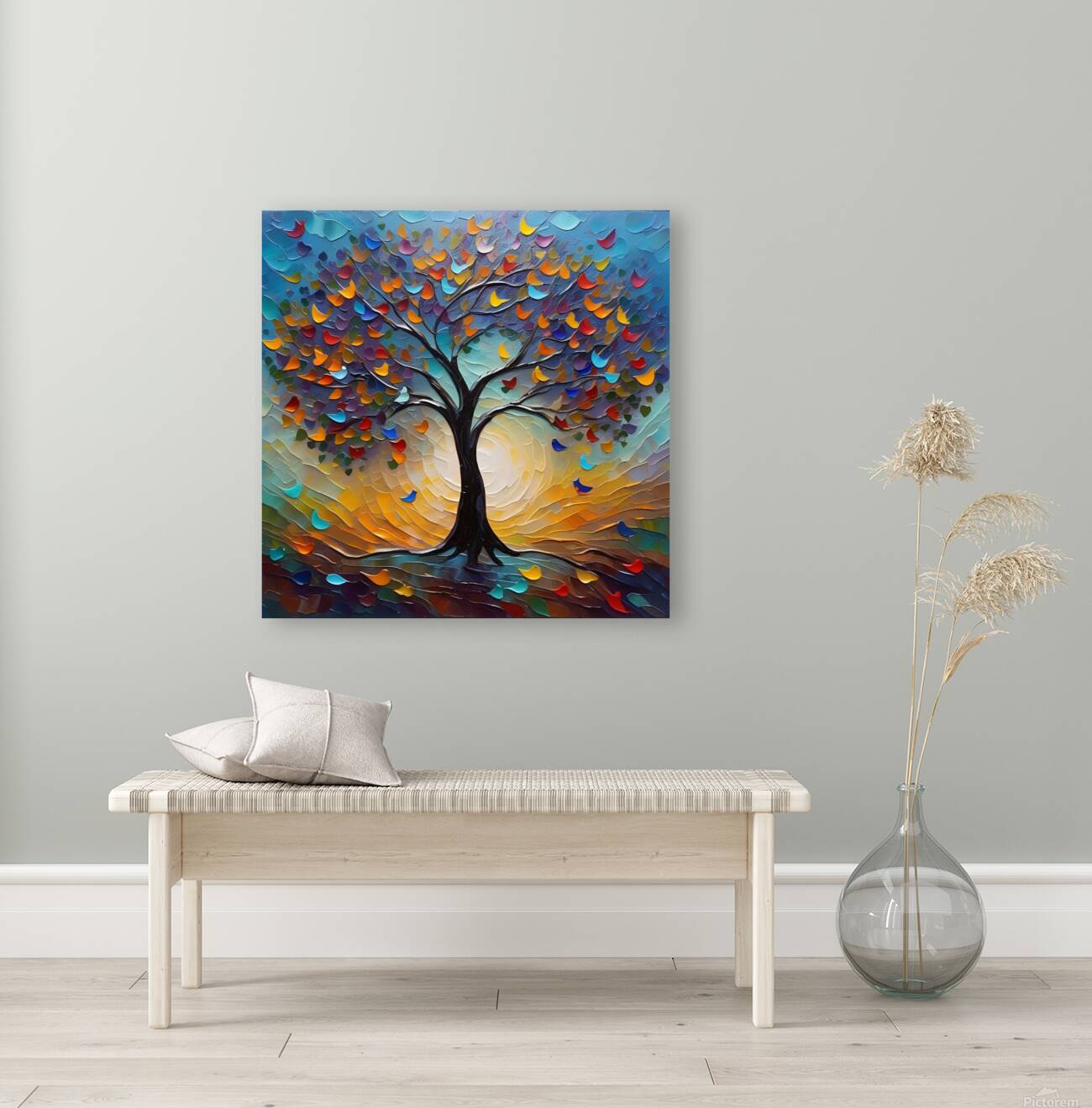 Artistic Tree of Life 72 Reproduction