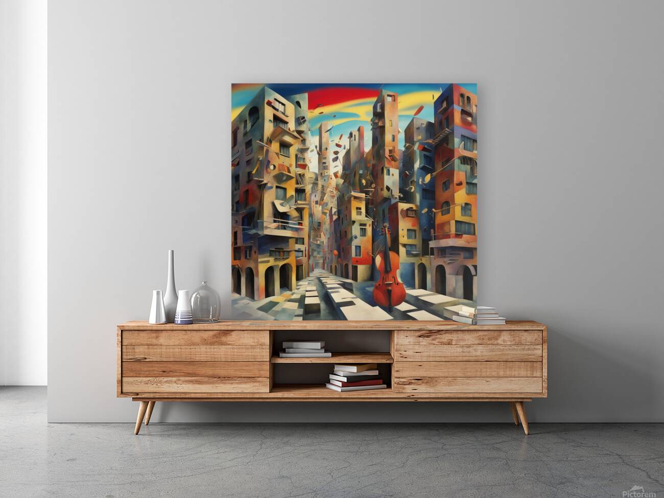 A Musical Cityscape 31 Reproduction