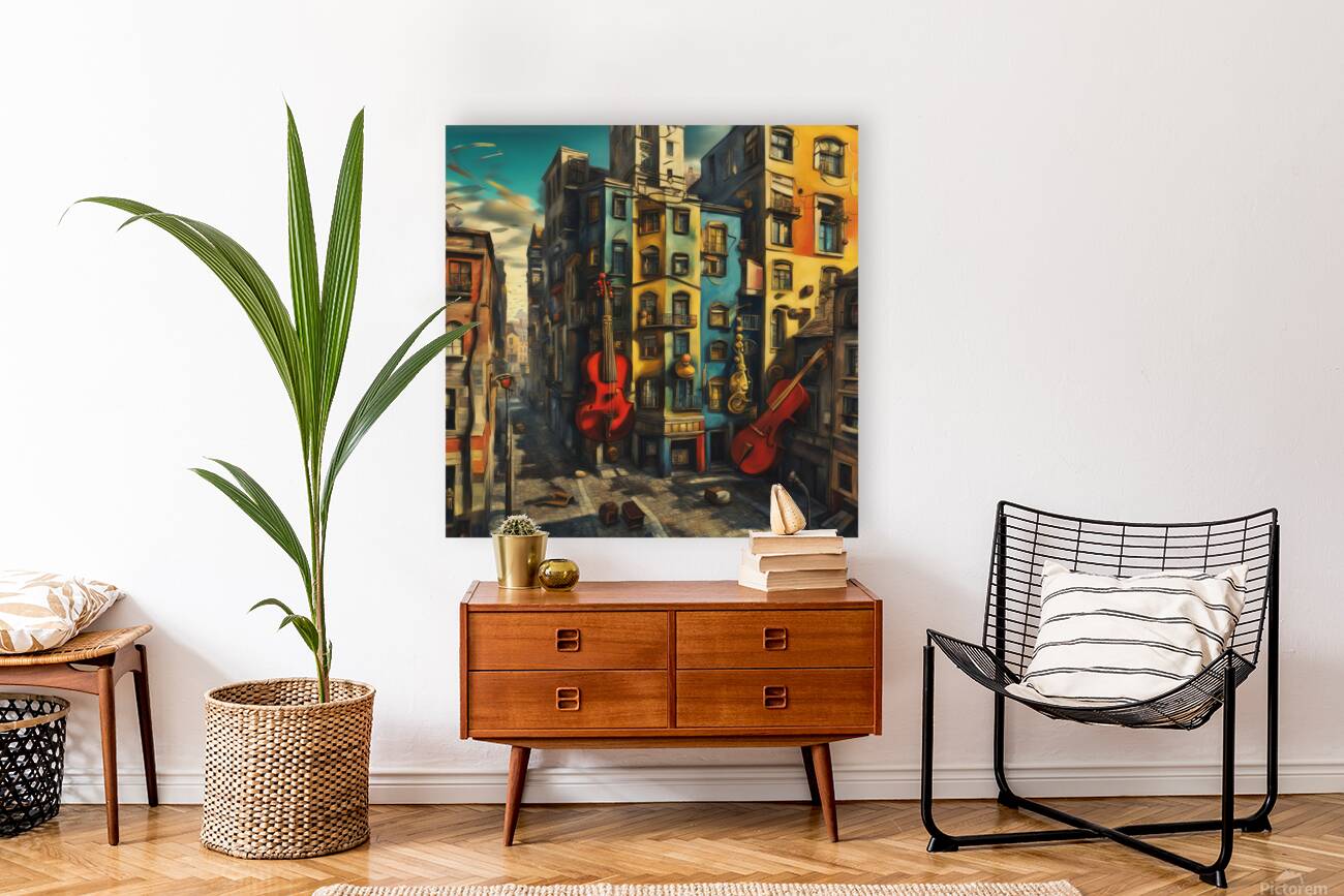 A Musical Cityscape 16 Reproduction