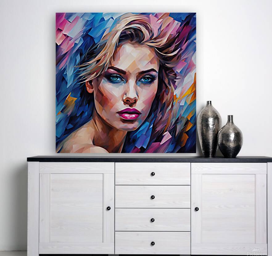 Painted Portrait 30 Reproduction