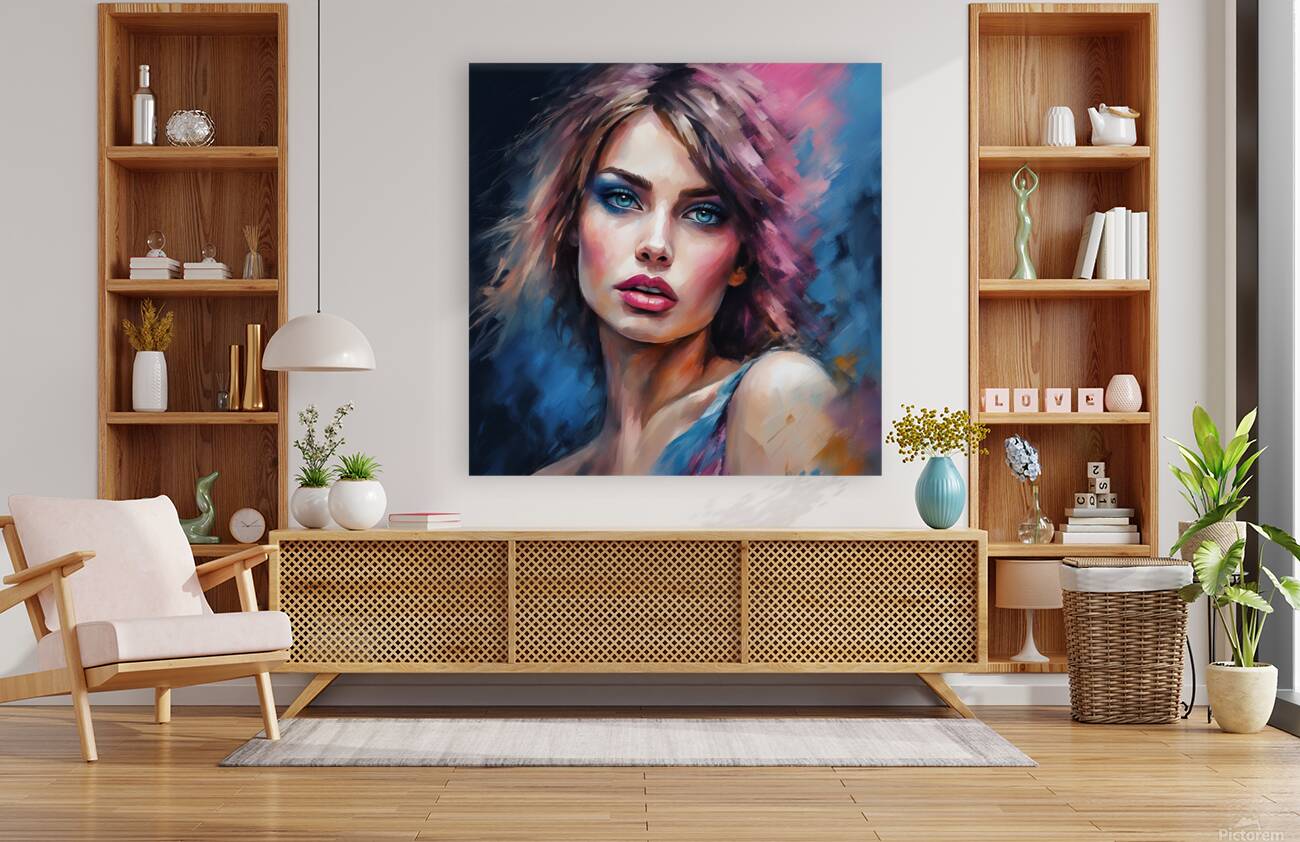 Painted Portrait 29 Reproduction