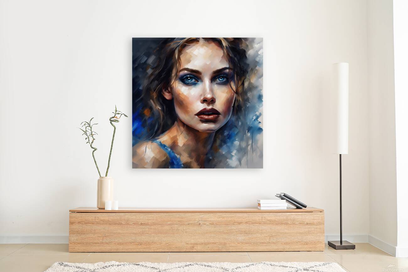 Painted Portrait 26 Reproduction