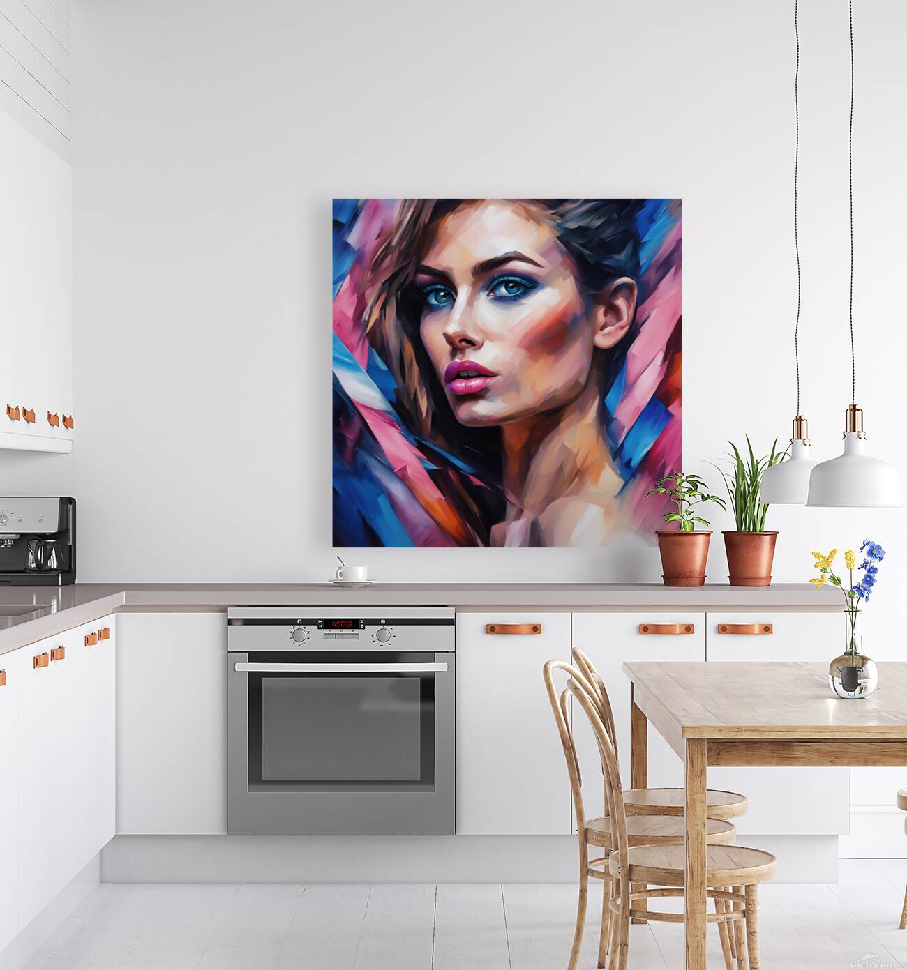 Painted Portrait 32 Reproduction