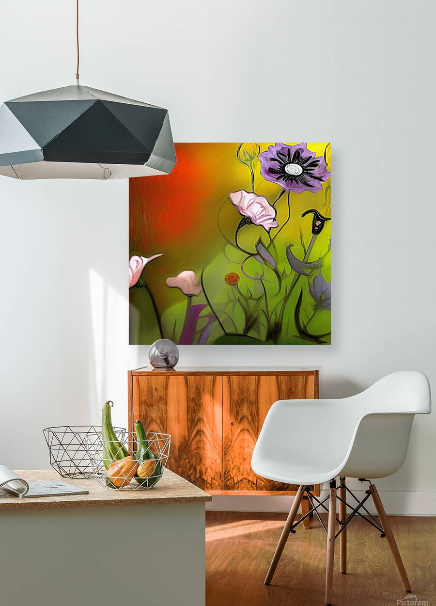 Beautiful flower art 2 Reproduction