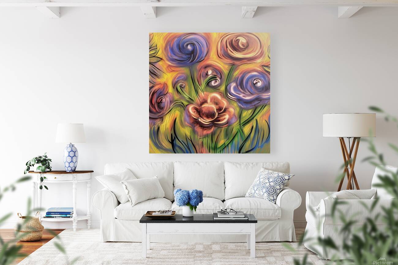 Beautiful Flower Art Reproduction