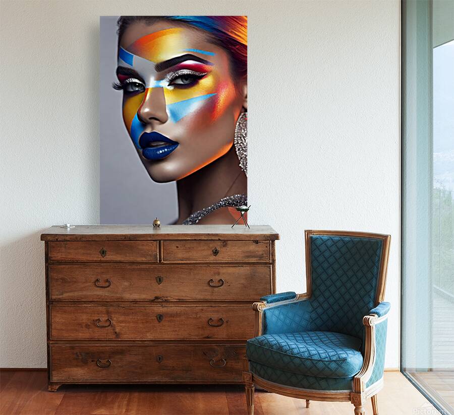 The World of Face Art 56 Reproduction