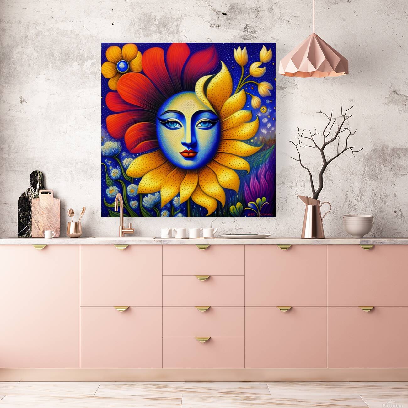 Flower Dreamscape 8 Reproduction