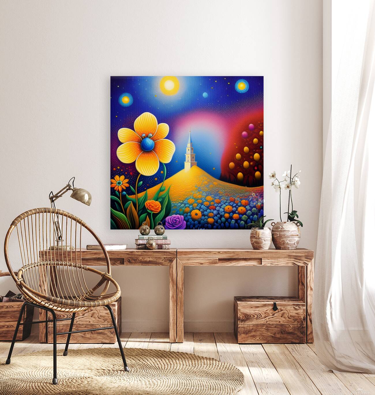 Flower Dreamscape 2 Reproduction