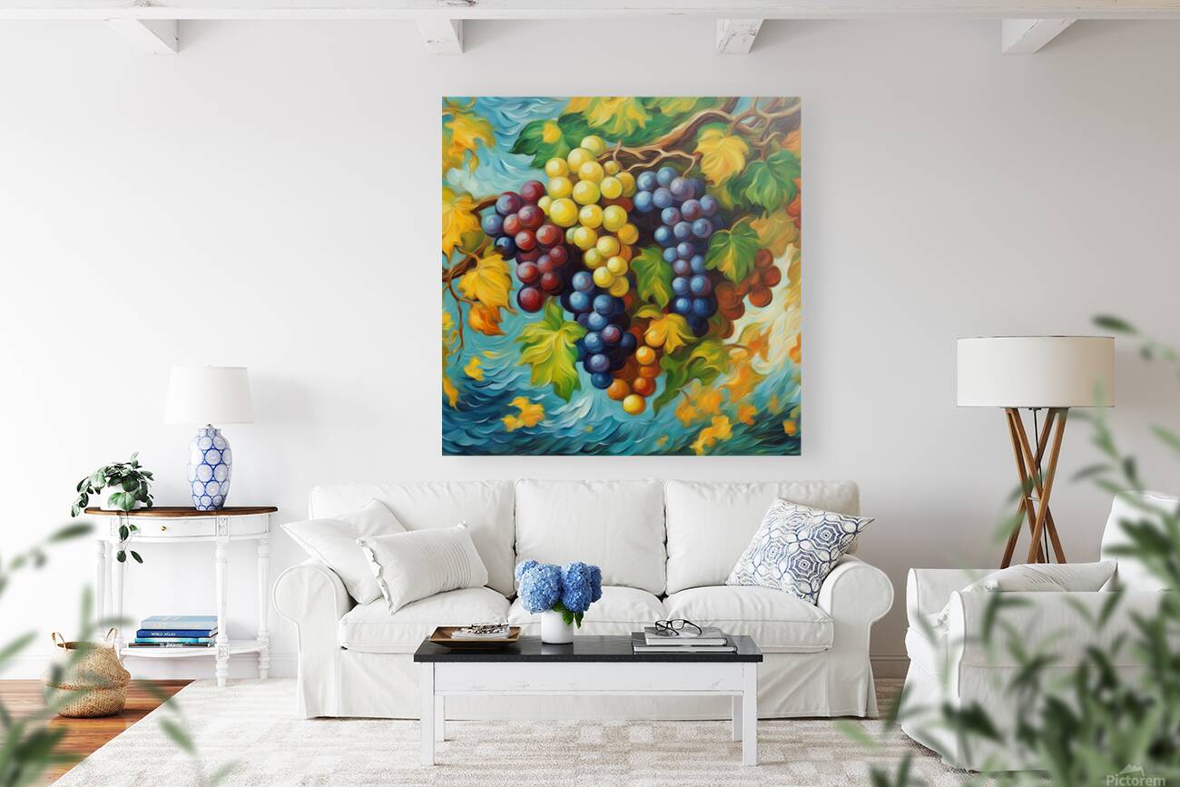Vineyard Vibrancy 2 Reproduction