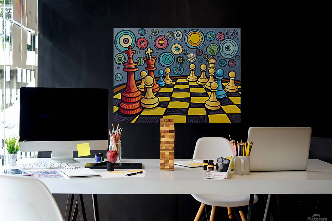 Surreal Chess 20 Reproduction