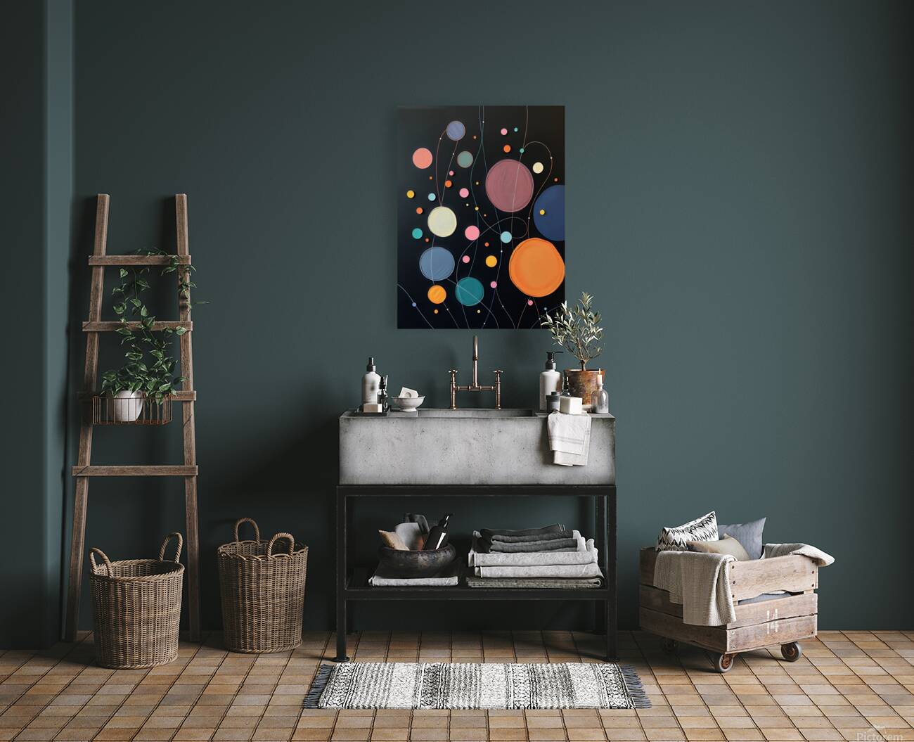 Contemporary Abstract Art 21 Reproduction
