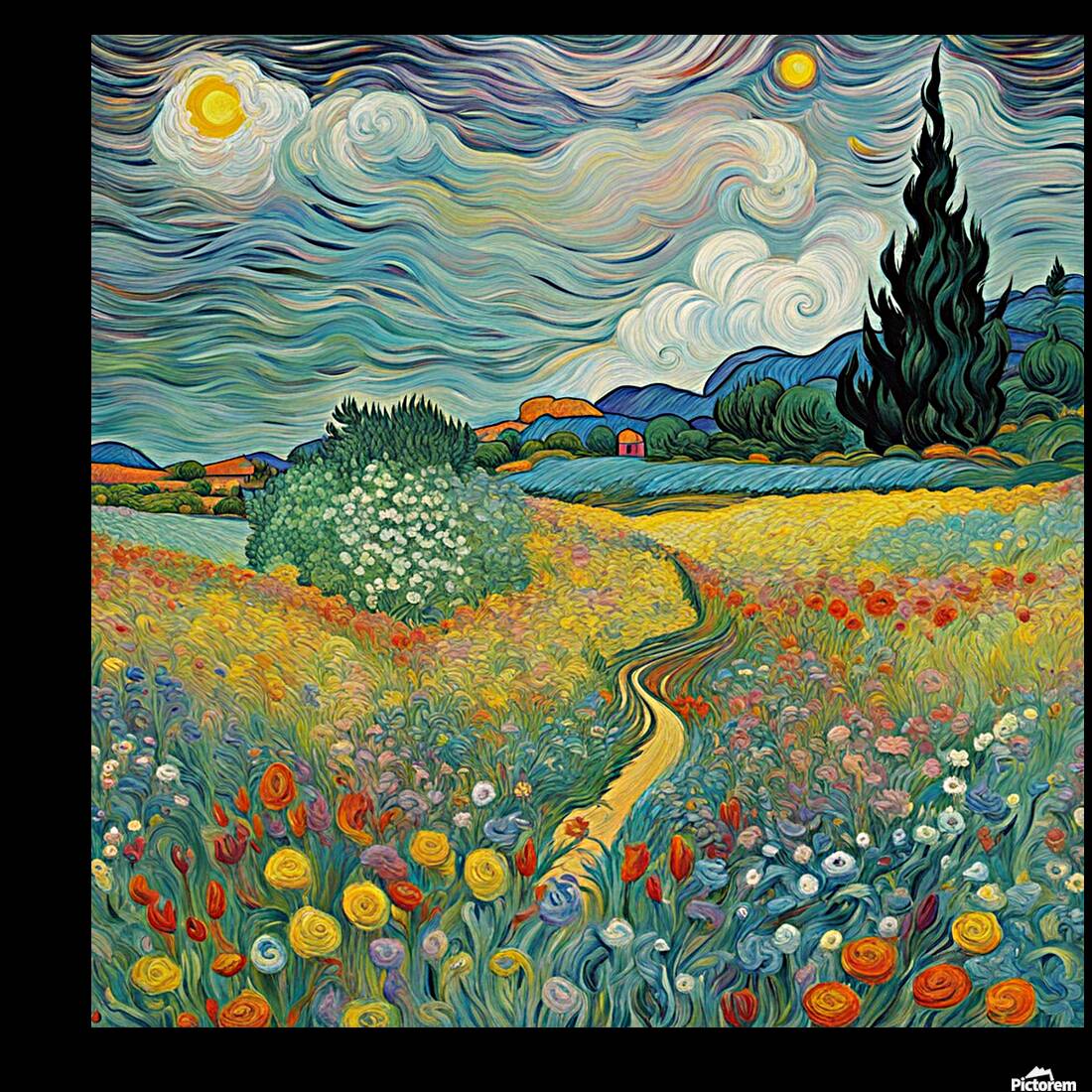 Artistic Landscape 4 Reproduction