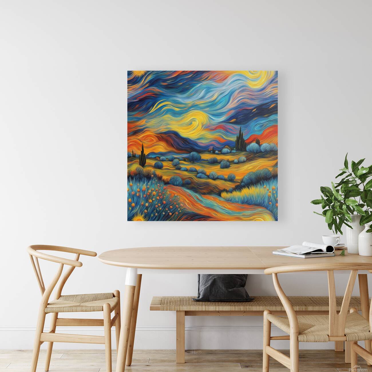 Artistic Landscape 63 Reproduction