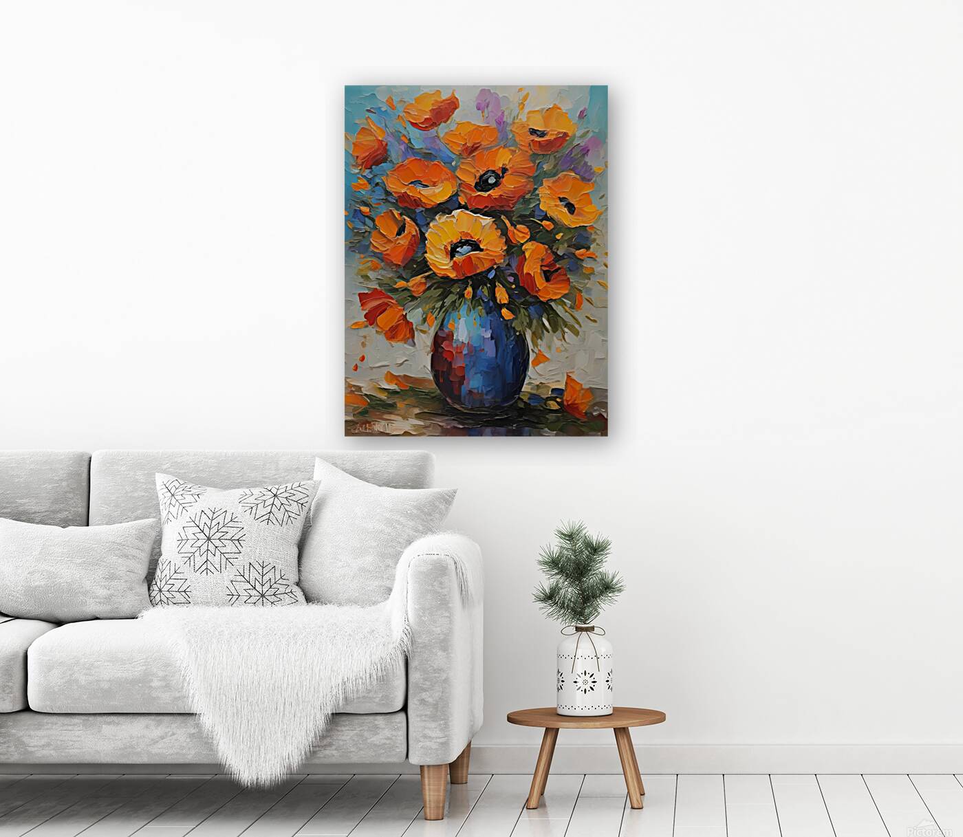 Flowerful Vase 84 Reproduction