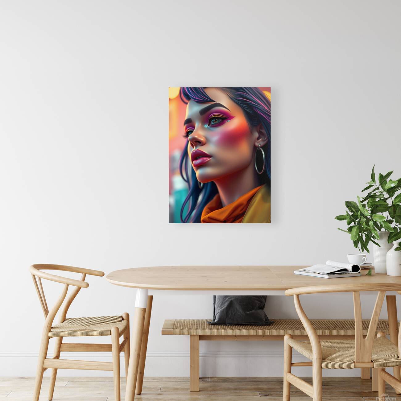 Digital Portrait 17 Reproduction