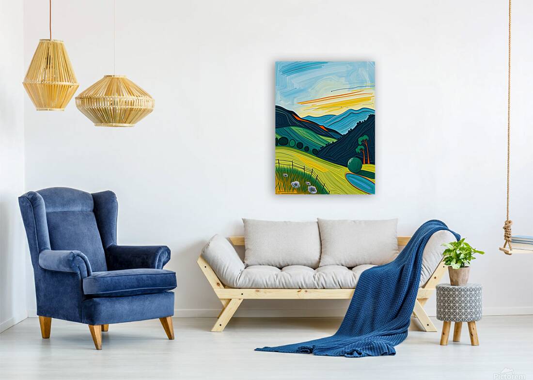 Abstract Landscape 6 Reproduction