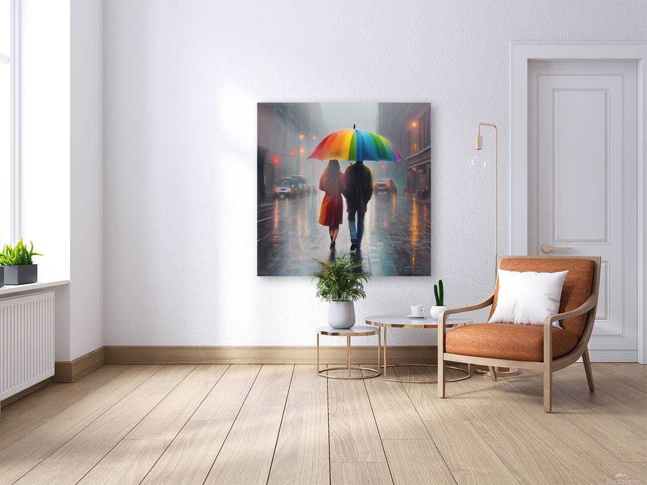 Through the rain 8 Reproduction
