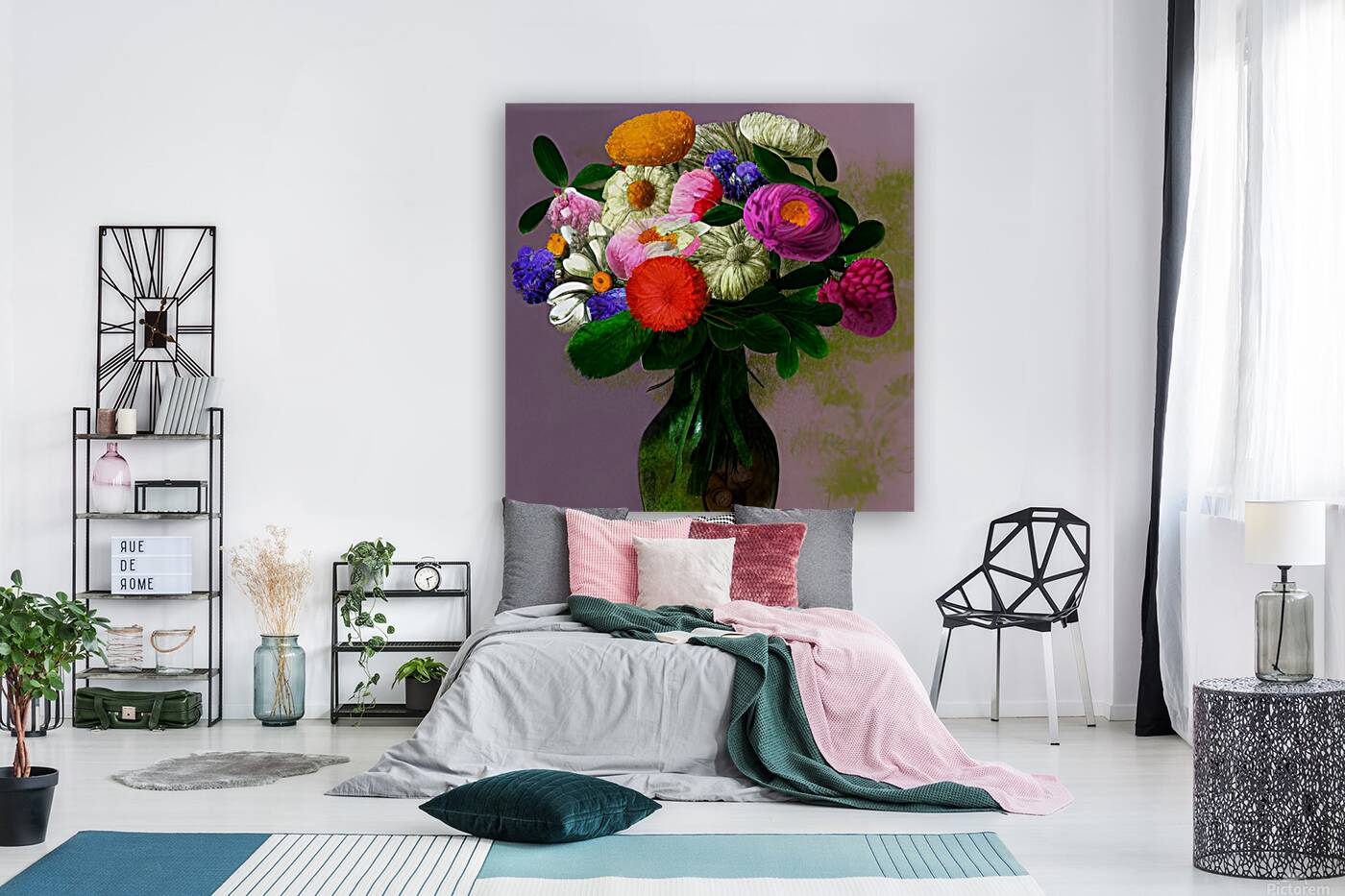 Vibrant Blooms Reproduction