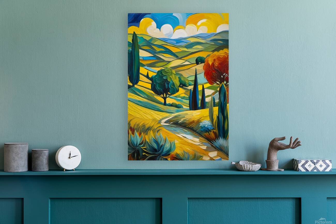 Tuscan Hills Reproduction