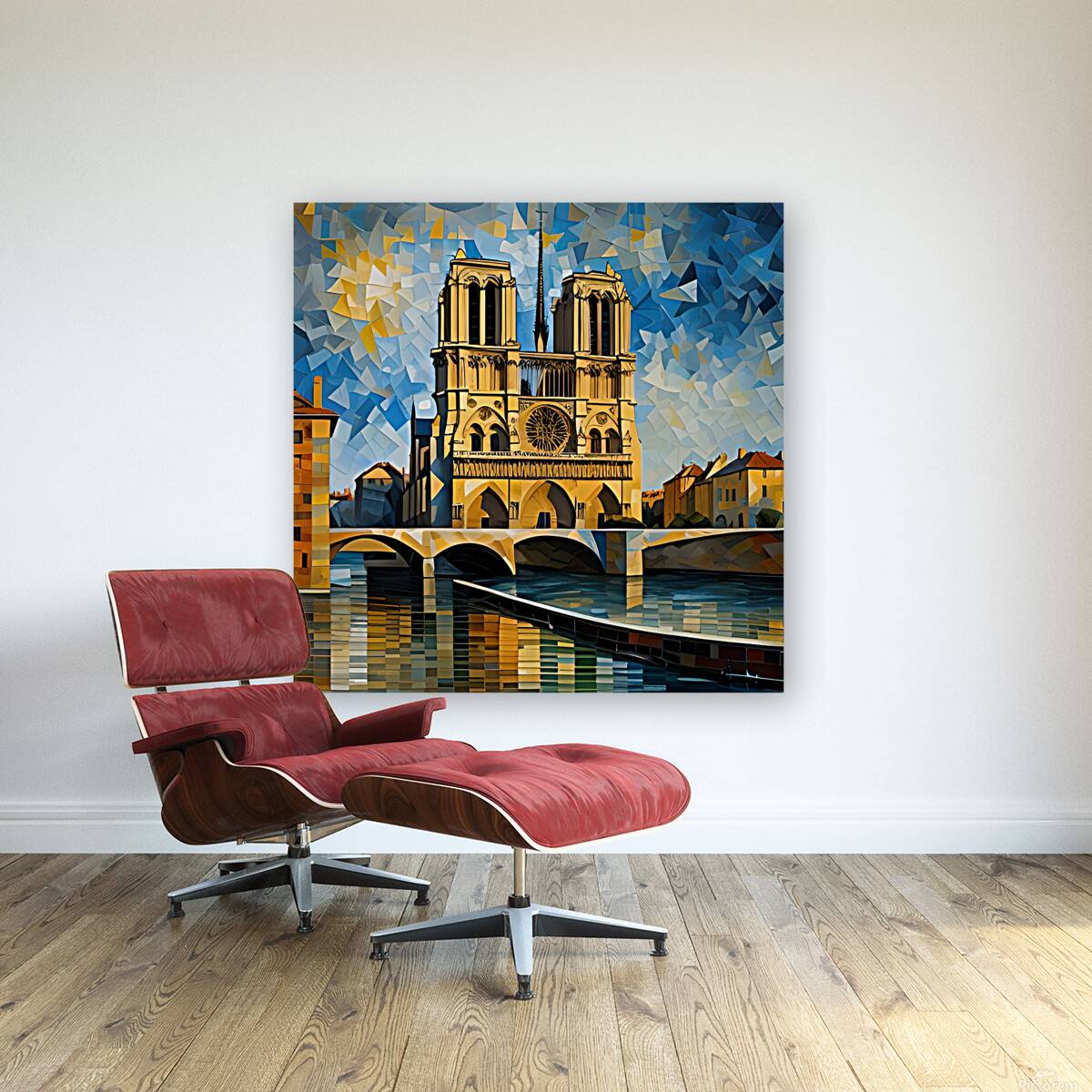 Notre Dame Mosaic Reproduction