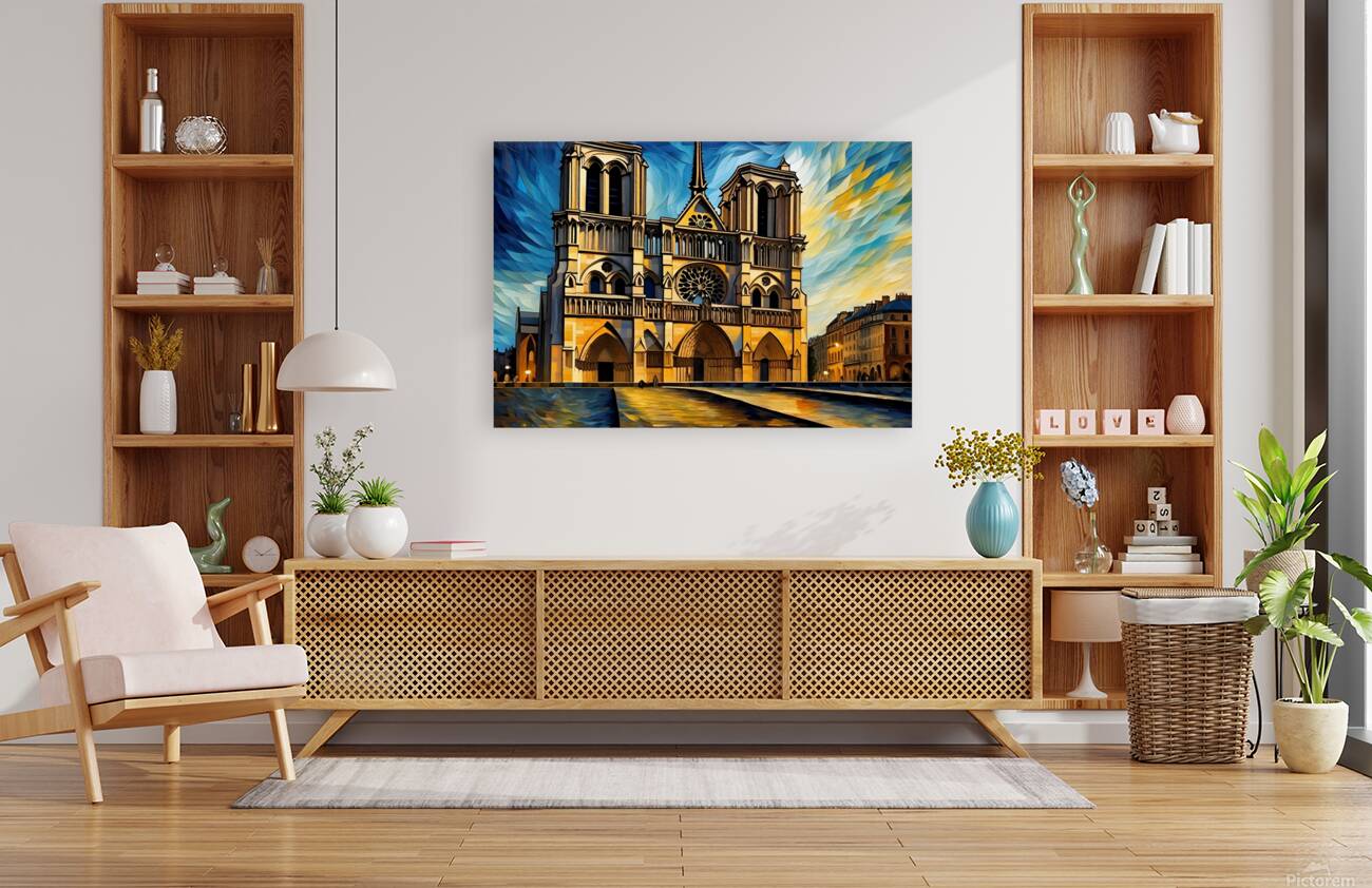 Notre Dame Glow Reproduction