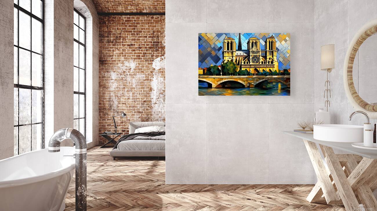 Notre Dame Mosaic 3 Reproduction