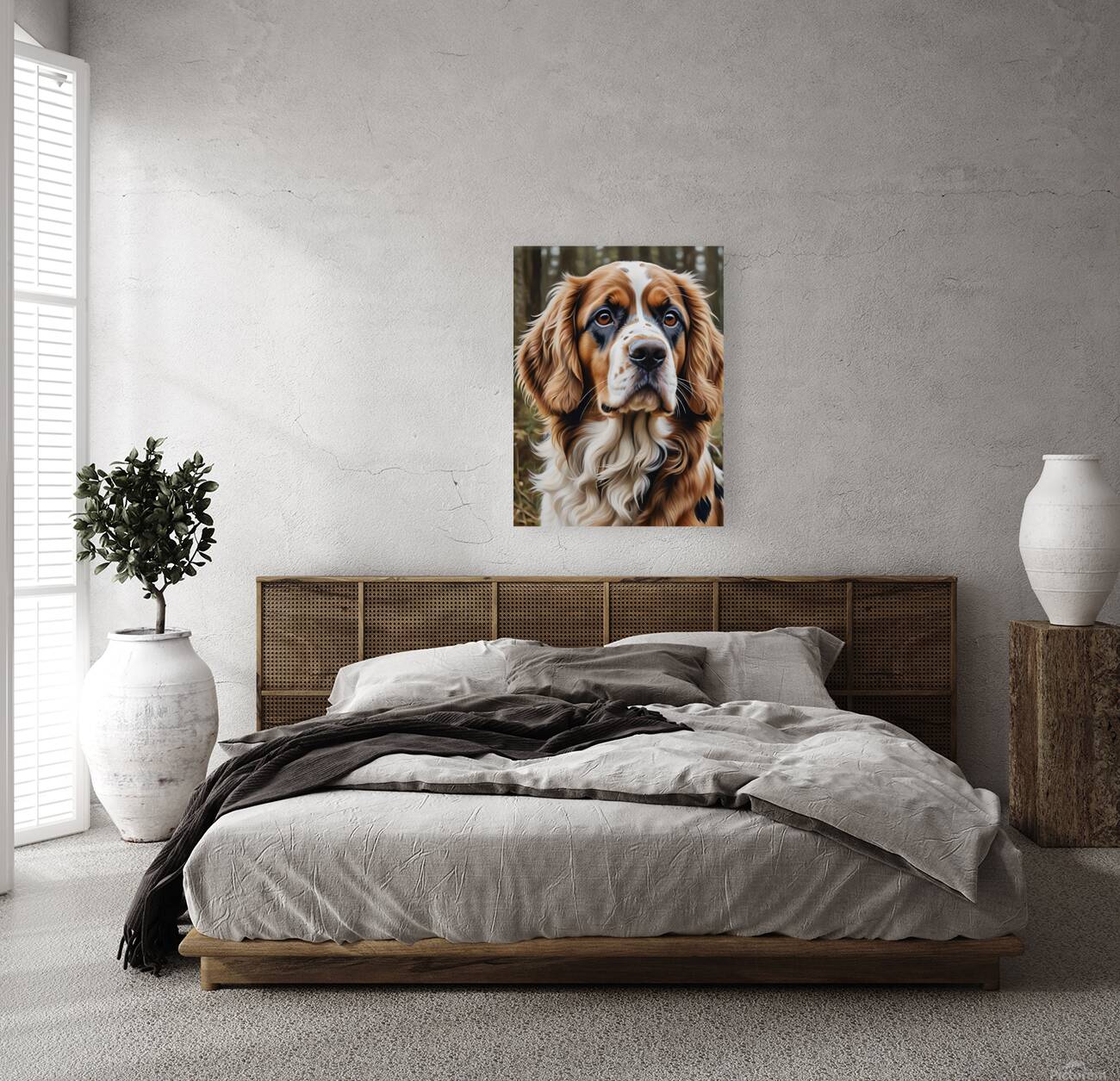 Dog portrait 2 Reproduction