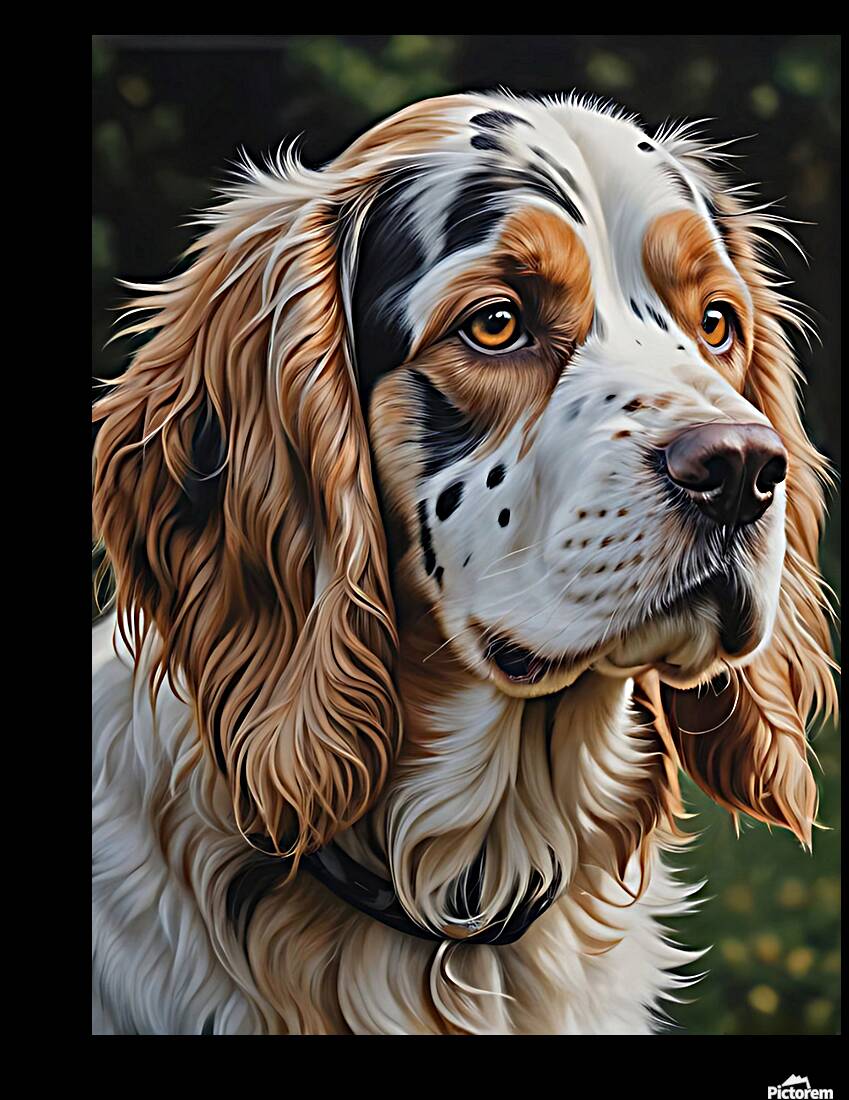 Dog portrait 7 Reproduction