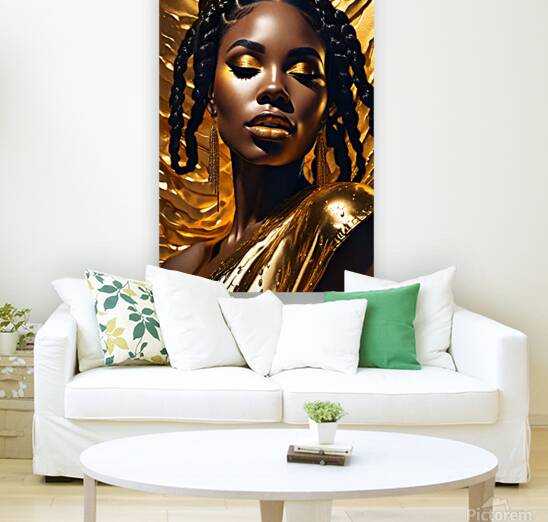 Gold and black 23 Reproduction