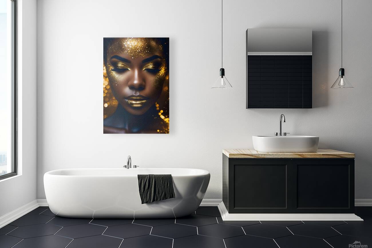 Gold and black 26 Reproduction